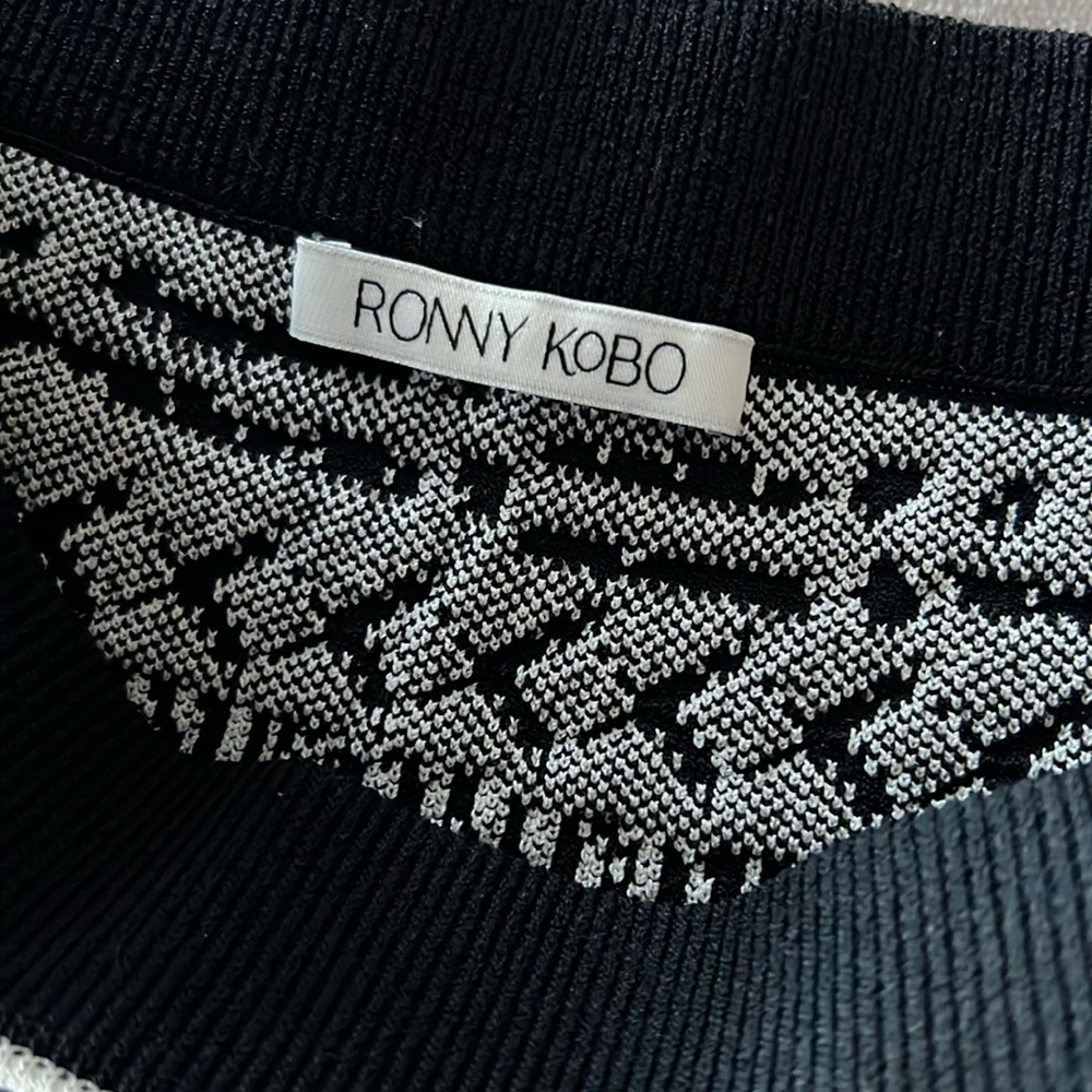 This sexy, unique high quality spandex skirt from Ronny Kobo is one of a kind